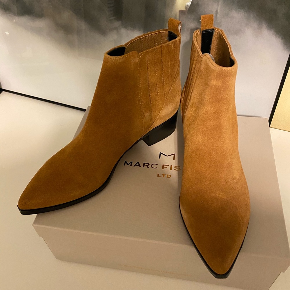 Brand new Marc Fisher booties.
